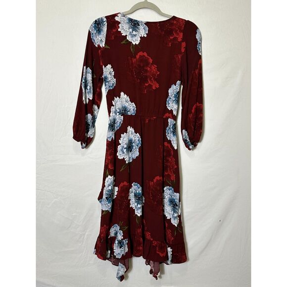 Plenty by Tracy Reese BOHO Grannycore Women's Midi dress Ruffle Hem Size S - Picture 5 of 5